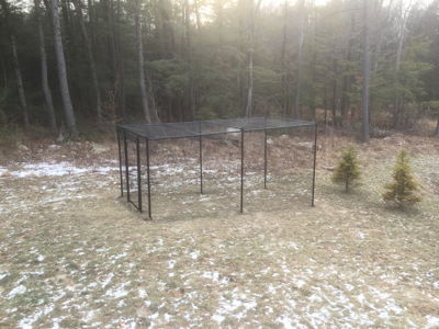 Game Bird Fence With Top