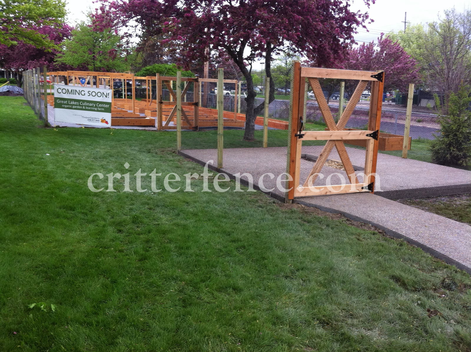 commercial garden fence 1