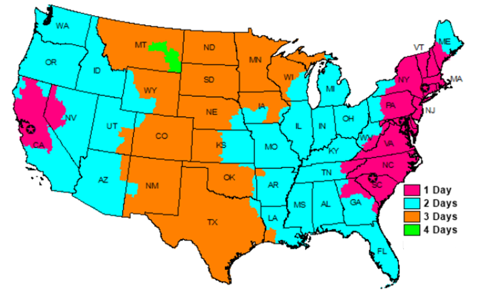 Shipping Map